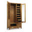Flash 2 Door Solid Wood Wardrobe
