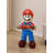 Contemporary Resin Mario Figurine Floor Decor with Tray