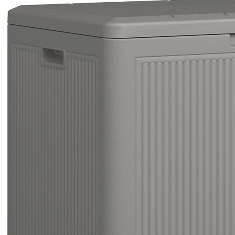 Suncast 21.5'' W 22 Gallons Water Resistant Plastic Lockable Deck Box