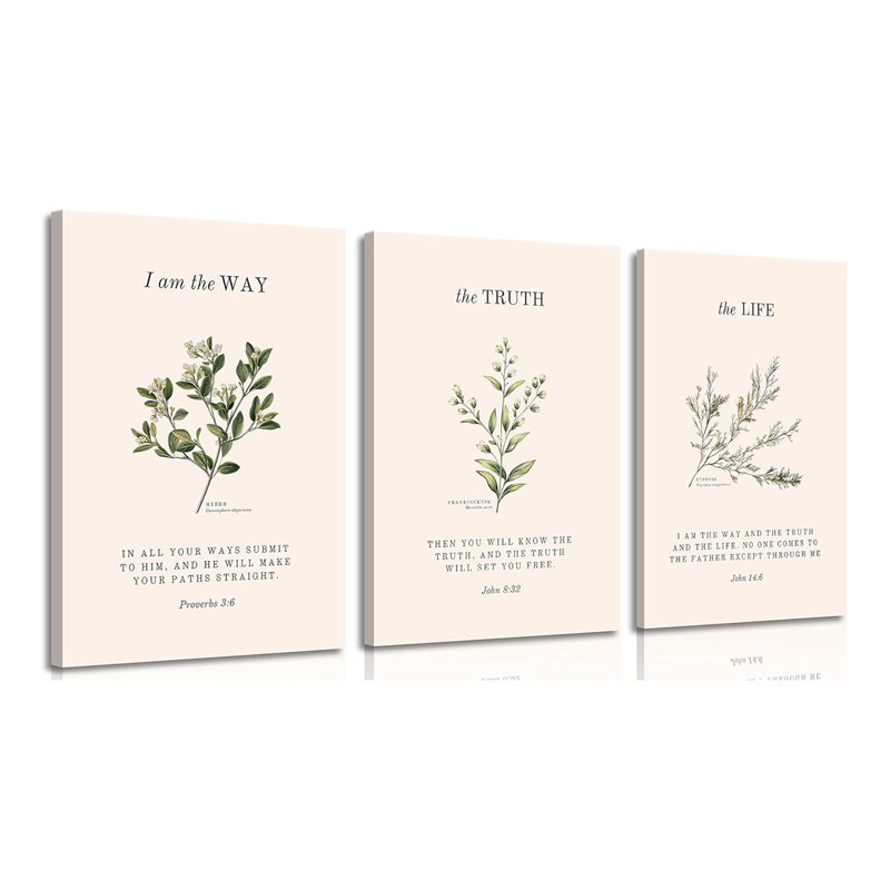3 Piece Wrapped Canvas Print