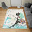 Tapis turquoise / noir-60606706
