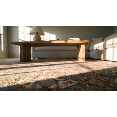 Tapis noué à la main à motif tribal