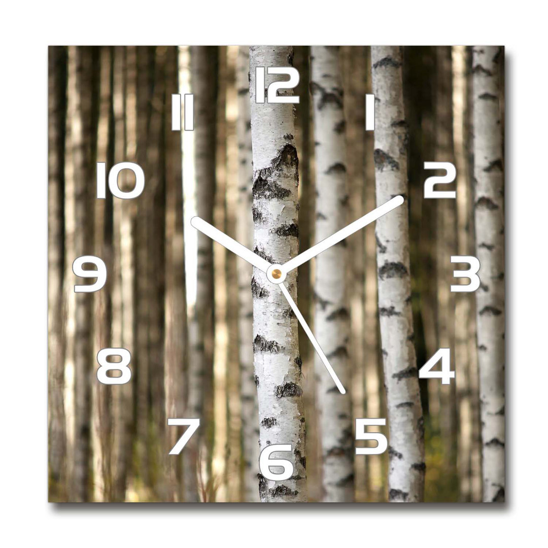 Analoge Wanduhr Birches 60 cm Geräuschlos