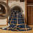 Machine Washable Trellis Gray Area Rug-848396293