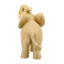 Figurine d'éléphant moderne en résine de polyrésine avec détails complexes - Élégante décoration décorative contemporaine et élégante-1284719985