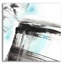  «Dynamic Frost 2» par Ethan Harper, art mural en verre acrylique, 12 po x 12 po