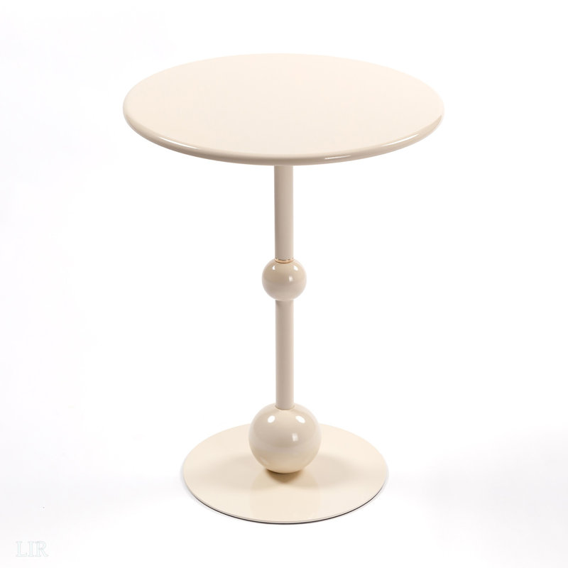Table basse en métal, table de bout, table d'appoint ronde pour table de chevet, table d'appoint décorative, petite table de bout