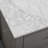 48.03'' Single Bathroom Vanity with Marble Top