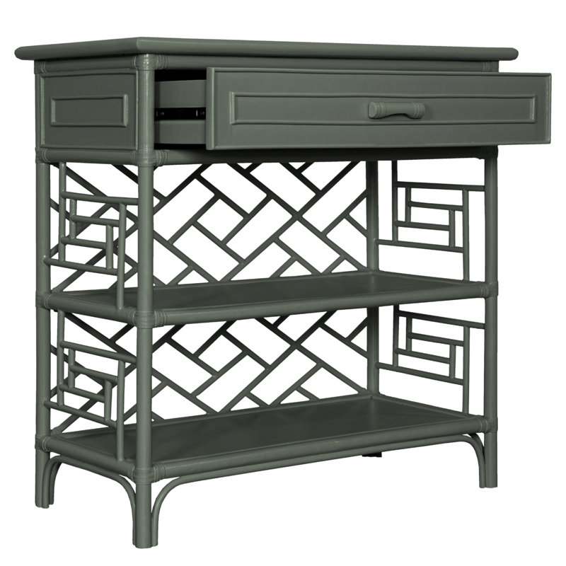 Chippendale End Table, Evergreen