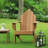 Sanchaya Teak Outdoor Adirondack Chair-1300577672