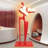 Modern Abstract Figure Sculpture Floor Lamp