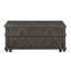 Table basse traditionnelle à plateau relevable avec finition de rangement et table basse en bois durable