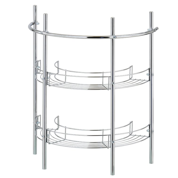 Rebrilliant Orth Metal Freestanding Bathroom Shelves & Reviews