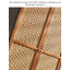 Garde-robe en bois massif de style Mid-Century