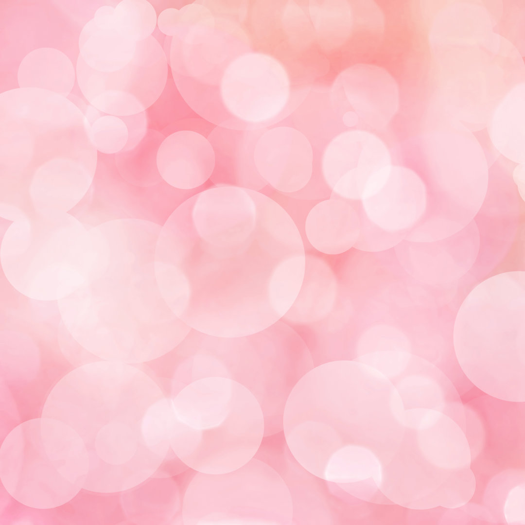 Leinwandbild Soft, Pink Background von Saiva