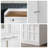 Tilt-Out Laundry Hamper Cabinet With 2 Drawers And 2 Removable Baskets, Farmhouse Laundry Organizer, Particleboard Storage For Bathroom, Laundry