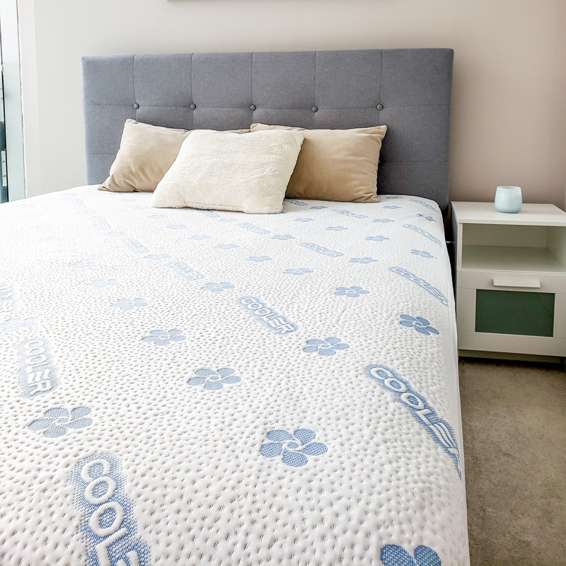 Housse de protection pour matelas en fibre de refroidissement - imperméable, coussin de refroidissement, Très grand