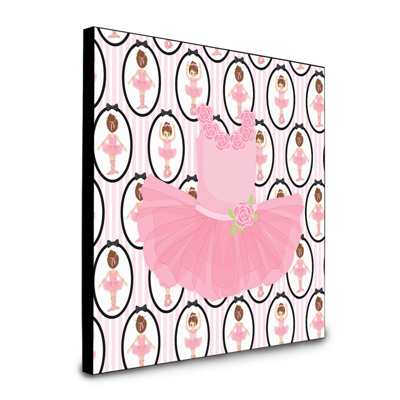 Panneau mural ballerine tutu art Stephana