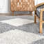 Tapis carré gris Herald-449166575