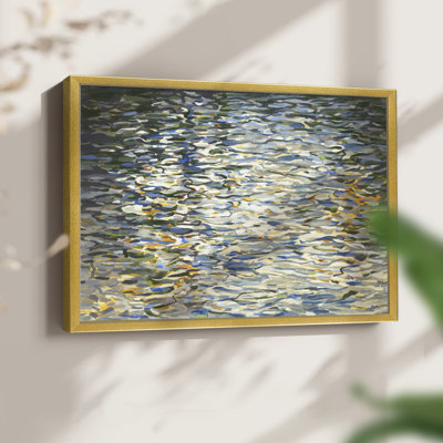 Water Reflections -Framed Print - Restickable