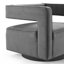 Fauteuil pivotant en velours Booth Performance-2066939163