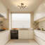 Plafonnier linéaire Spoutnik moderne à 8 lumières 24,09 po Hannah-Jayne-920574497-901716005