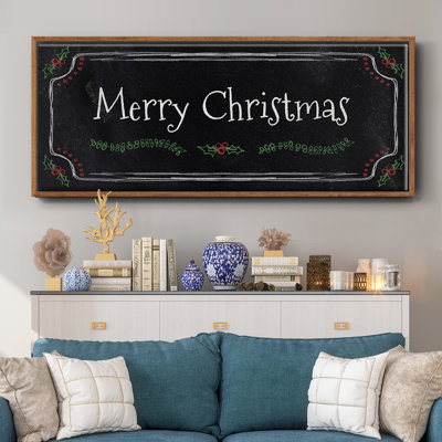 Merry Christmas - Toile encadrée