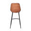 Theressa Upholstered Counter Stool with Metal Frame-179284571