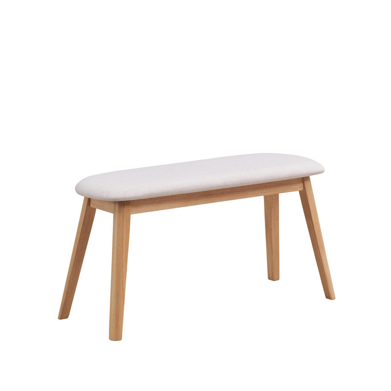 Kimily Upholstered Bench, Natural