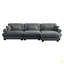 Canapé modulaire surdimensionné en velours super confortable avec repose-pieds mobile-2023481698-2023481700