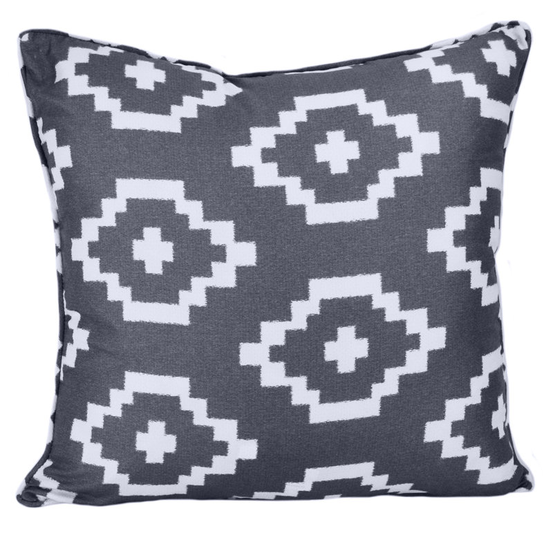  Geometric Square Throw Pillow