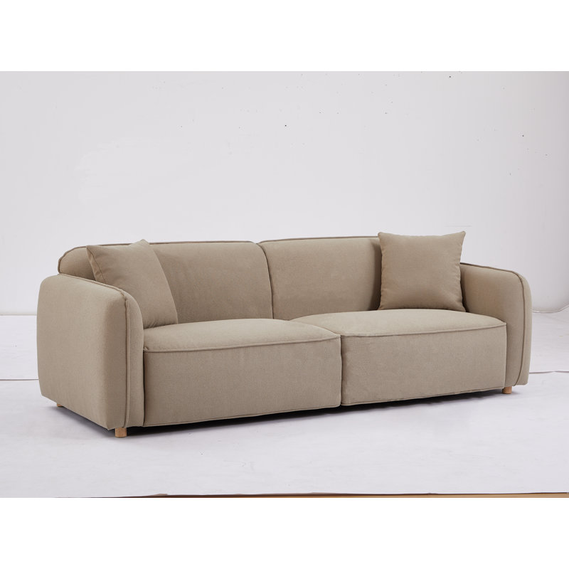 Upholstered 90.6'' Sofa, Gray