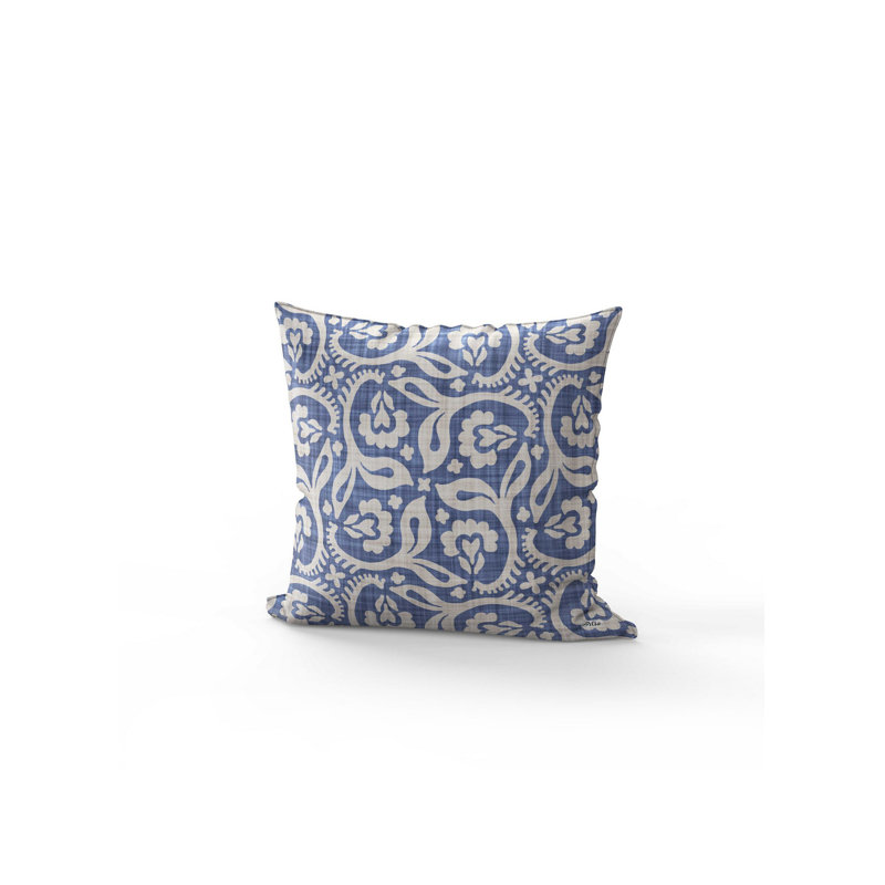 Housse de coussin en polyester Aliette