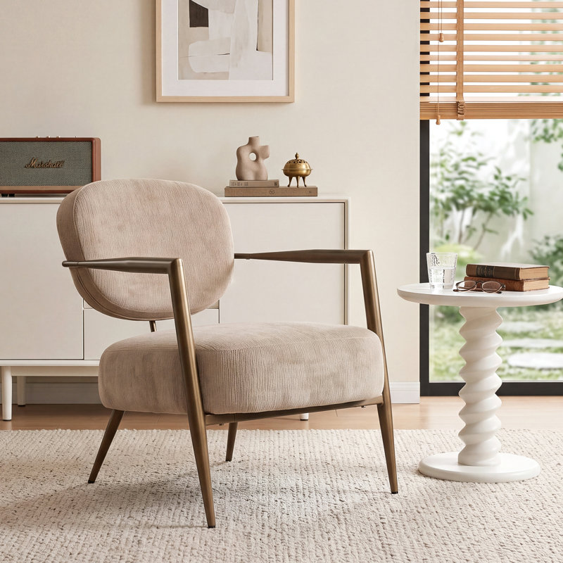 Chaise d'appoint Modern, Chameau