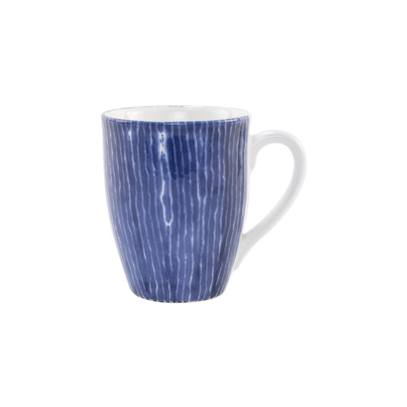 Grande tasse à rayures Santorini