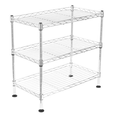 Étagère à 3 étages pour mini-tablettes utilitaires
