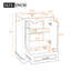 Meuble-lavabo 24 po avec lavabo en résine-1117650585