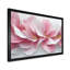 Or rose, veines élégantes de pétales de fleurs III - fleurs abstraites, art mural sur toile-340261914-451751030-340261917