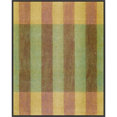 Mauve+Stripe by Mo Neuharth - Framed Wall Art