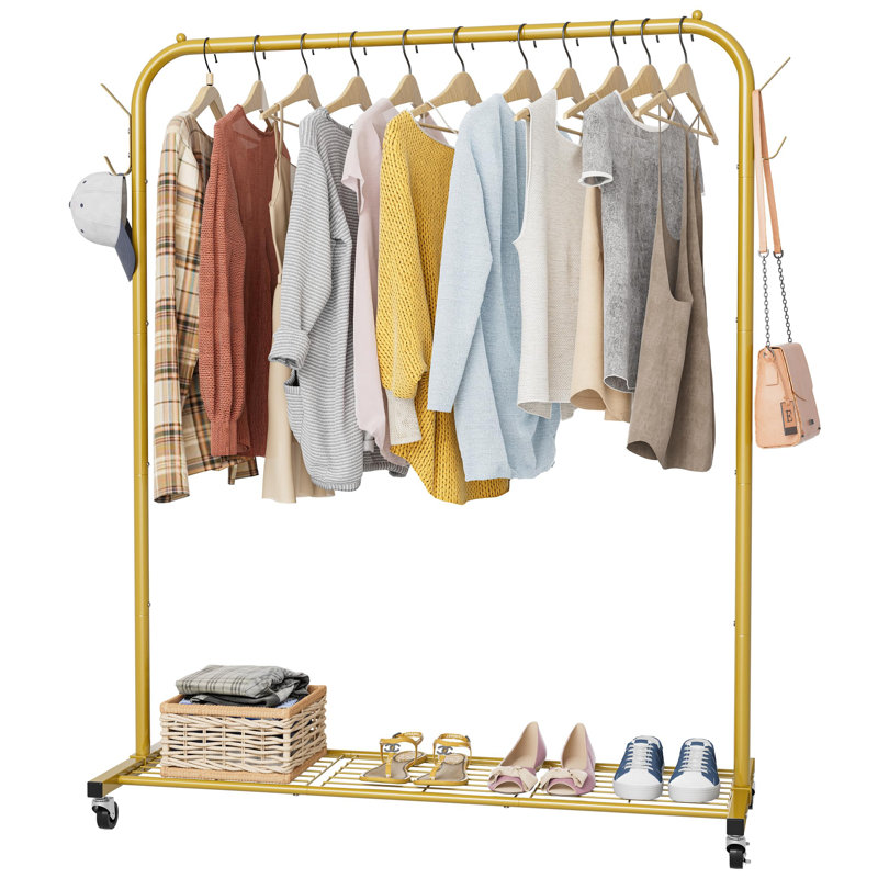 100cm Rolling Clothing Rack