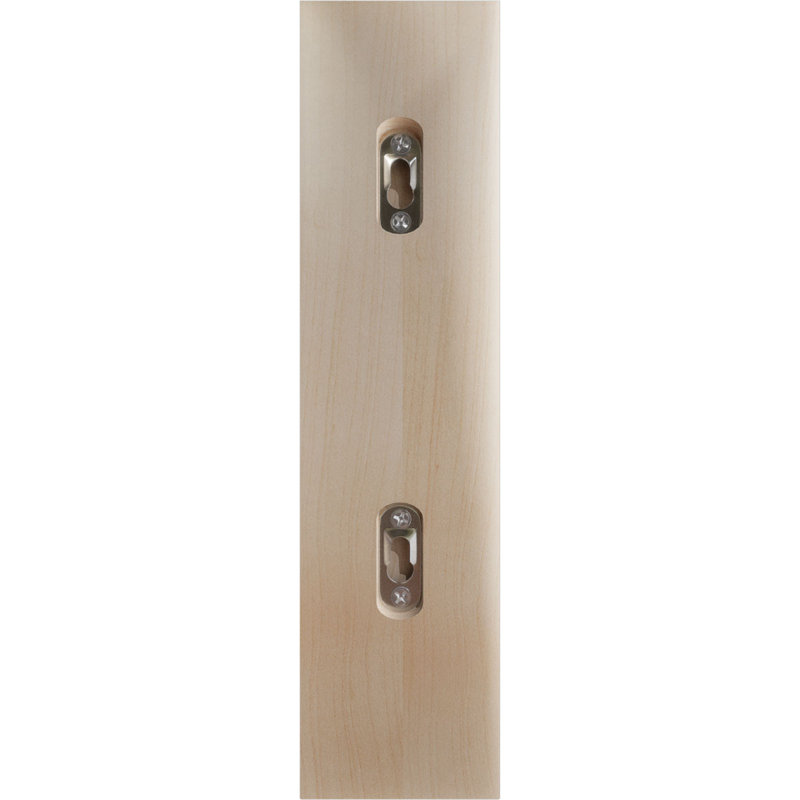 Support en bois Thompson, Érable, H 10 po x l 2,5 po x P 7 po