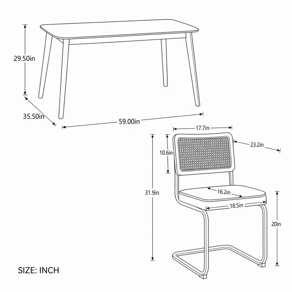 Dimensions du produit
