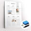 Magnetic Glass Dry Erase Board