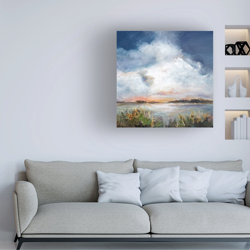 Art sur toile Karen Hale, H 14 po x l 14 po x P 2 po