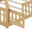 Lit de plancher avec rails et porte, avec lit de tente avec lattes et clôture-1471506043-1471505988