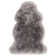 Grady Solid Grey Sheepskin Rug
