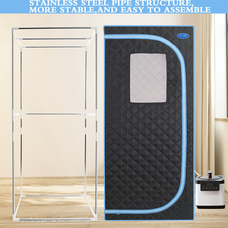 Tente pour la maison - à haute température 9,1 kg poids brut unité bleue 360 buses de vapeur noires