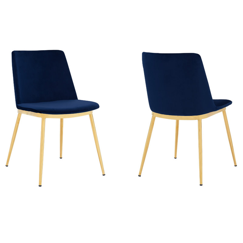 Chaise d'appoint Tortez, Bleu