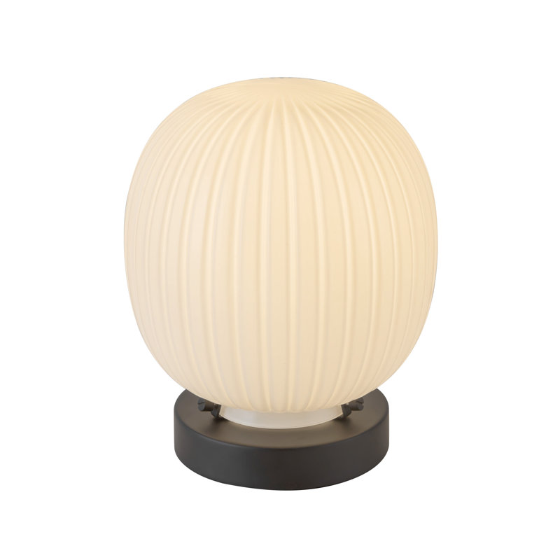 Lampe de table 7 po Cherise, Noir
