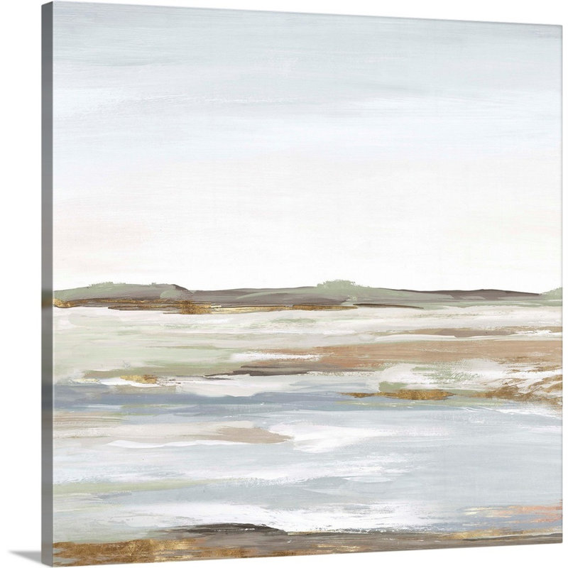 «Vastness I» par Eva Watts - reproduction d'art, Toile tendue, H 20 po x l 20 po, Sans cadre